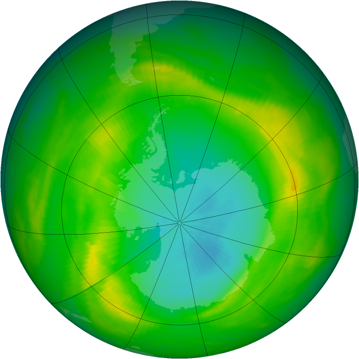 Ozone Map 1979-11-07